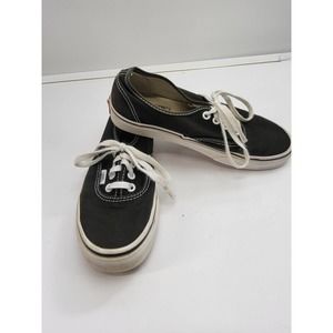 Vans Womens Canvas shoes grey and white size 7